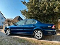 Second-hand Jaguar X-type 150 CP (110 kW) 2003 Albastru Berlinǎ