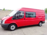 Używany Ford Transit 131 KM (96 kW) 2007 Czerwony Kombi