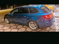 Usata Seat Leon 150 CV (110 kW) 2014 Blu Station wagon