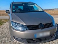 Gebraucht VW Sharan Edition 136 PS (100 kW) 2018 Gold Van / Kleinbus