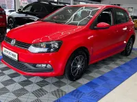 Gebraucht VW Polo Trendline 60 PS (44 kW) 2014 Rot Kleinwagen