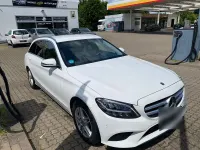 Gebraucht Mercedes C220 194 PS (142 kW) 2020 Weiß Kombi