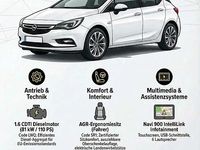 Gebraucht Opel Astra 110 PS (80 kW) 2017 Weiß Kombi