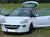 Gebraucht Opel Adam Glam 87 PS (63 kW) 2018 Weiß Kleinwagen
