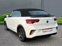 Gebraucht VW T-Roc Cabriolet R-line 150 PS (110 kW) 2022 Weiss Cabrio