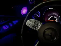 Gebraucht Mercedes C200 184 PS (135 kW) 2017 Blau Limousine
