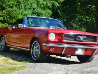 Gebraucht Ford V8 200 PS (147 kW) 1965 Rot Cabrio