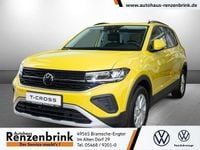 Gebraucht VW T-Cross Life 95 PS (69 kW) 2024 Grape yellow SUV