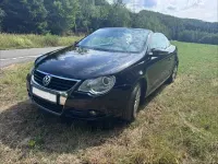 Gebraucht VW Eos 122 PS (89 kW) 2010 Schwarz Cabrio