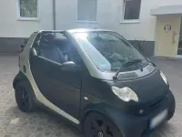 Usata Smart ForTwo Cabrio 54 CV (39 kW) 2002 Nero Cabrio