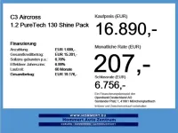 Gebraucht Citroën C3 Aircross Shine 131 PS (96 kW) 2022 Lack weiss SUV