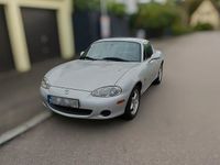 Second-hand Mazda MX5 110 CP (80 kW) 2002 Argintiu Cabrio