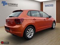 Gebraucht VW Polo Highline 95 PS (69 kW) 2018 Orange Kleinwagen