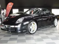 Gebraucht Porsche 997 381 PS (280 kW) 2006 Basaltschwarzmetallic (metallic) Cabrio
