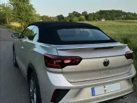 Gebraucht VW T-Roc Cabriolet R-line 150 PS (110 kW) 2024 Silber Cabrio