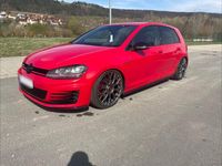 Second-hand VW Golf VII GTI 220 CP (161 kW) 2016 Roșu Berlinǎ