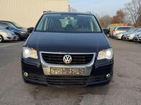 Gebraucht VW Touran Trendline 140 PS (102 kW) 2007 Schwarz Van / Kleinbus