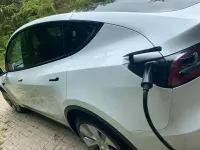 Gebraucht Tesla Model Y Standard Range 2022 Weiß SUV