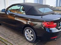 Gebraucht BMW 218 Advantage 136 PS (100 kW) 2016 Schwarz Cabrio