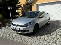 Gebraucht VW Golf Cabriolet Life 105 PS (77 kW) 2013 Silber Cabrio
