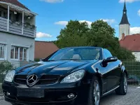 Gebraucht Mercedes SLK200 163 PS (119 kW) 2004 Schwarz Cabrio