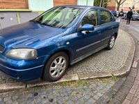 Gebraucht Opel Astra 74 PS (54 kW) 2002 Blau Limousine