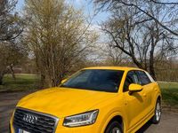 Gebraucht Audi Q2 S-Line 116 PS (85 kW) 2017 Gelb SUV