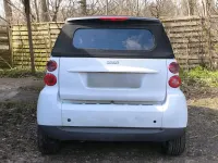 Gebraucht Smart ForTwo Cabrio 45 PS (33 kW) 2008 Weiß Cabrio