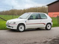 Gebraucht Peugeot 106 98 PS (72 kW) 1995 Weiß Kleinwagen