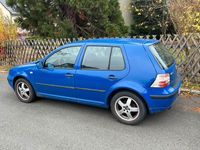 Gebraucht VW Golf IV Basis 75 PS (55 kW) 2001 Blau Limousine