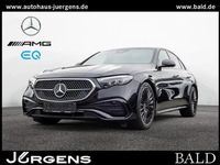Gebraucht Mercedes E220 AMG 197 PS (144 kW) 2024 Schwarz obsidianschwarz metallic Limousine