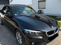 Gebraucht BMW 218 136 PS (100 kW) 2018 Schwarz Cabrio