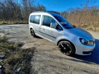 Gebraucht VW Caddy Trendline 75 PS (55 kW) 2012 Silber Van / Kleinbus