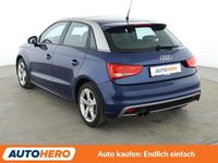 Gebraucht Audi A1 Sportback S-Line 143 PS (105 kW) 2015 Blau Kleinwagen