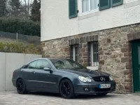 Gebraucht Mercedes CLK280 231 PS (169 kW) 2007 Blau Coupé