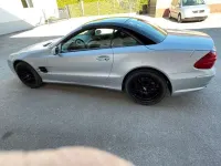 Gebraucht Mercedes SL500 AMG 306 PS (225 kW) 2003 Iridiumsilbermetallic Cabrio