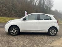 Gebraucht Nissan Micra Acenta 80 PS (58 kW) 2014 Weiß Limousine