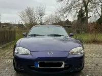 Gebraucht Mazda MX5 Edition 145 PS (106 kW) 2003 Blau Cabrio