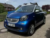 Gebraucht Smart ForFour Passion 90 PS (66 kW) 2015 Blau Kleinwagen