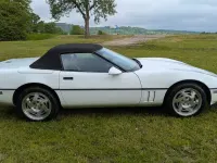 Gebraucht Corvette C4 247 PS (181 kW) 1992 Weiß Cabrio