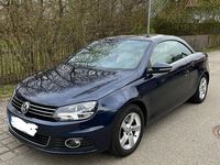 Usata VW Eos Basis 140 CV (102 kW) 2013 Blu Cabrio