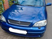 Gebraucht Opel Astra 125 PS (91 kW) 2003 Blau Limousine