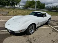 Gebraucht Chevrolet Corvette C3 190 PS (139 kW) 1977 Weiß Coupé