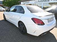 Gebraucht Mercedes C300 AMG line 245 PS (180 kW) 2019 Weiß polarweiss  uni  Limousine
