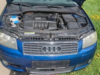 Usata Audi A3 102 CV (75 kW) 2004 Blu Utilitaria