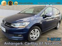 Gebraucht VW Touran Trendline 122 PS (89 kW) 2021 Blau Van / Kleinbus