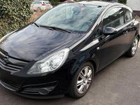 Gebraucht Opel Corsa 80 PS (58 kW) 2008 Schwarz Kleinwagen