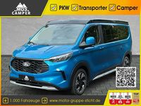 Neu Ford Tourneo Custom Active 150 PS (110 kW) 2025 Digital aqua blue metallic Van