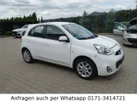 Gebraucht Nissan Micra Acenta 98 PS (72 kW) 2015 Weiß Kleinwagen
