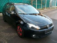 Gebraucht VW Golf VI 105 PS (77 kW) 2010 Schwarz Kleinwagen
